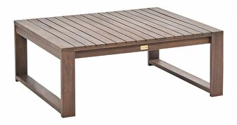 Zahradní konferenční stolek Timza (tmavé akáciové dřevo)