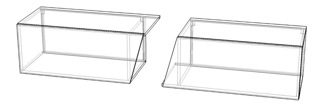 TV stolek/skříňka Slant 160 (bílá matná + šedý lesk) (s osvětlením)