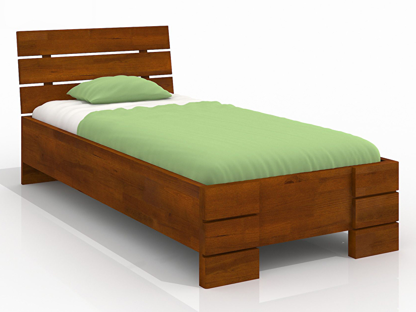 Jednolůžková postel 120 cm Naturlig Kids Lorenskog High (borovice) (s roštem)