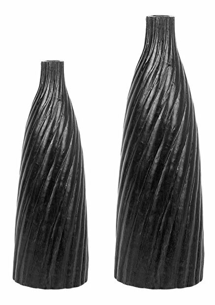 Váza FRONIA 45 cm (keramika) (černá)
