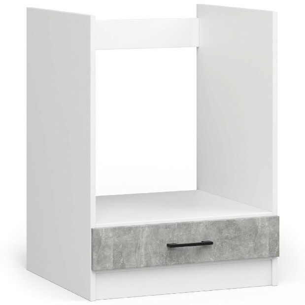 Kuchyňská sestava 200 cm Ozara V (bílá + beton)