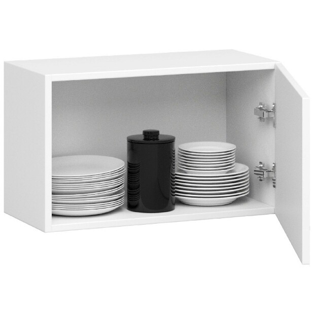 Horní kuchyňská skříňka Ozara W60OK (bílá)