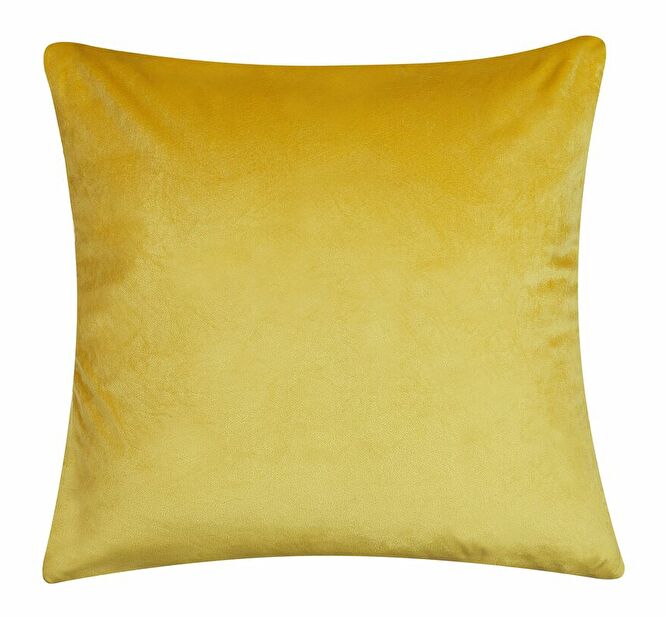 Sada 2 ozdobných polštářů 45 x 45 cm Origa (žlutá)