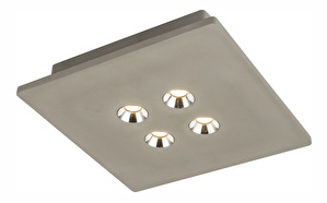 Stropní/nástěnné svítidlo LED Timo 55011-4D (šedá)