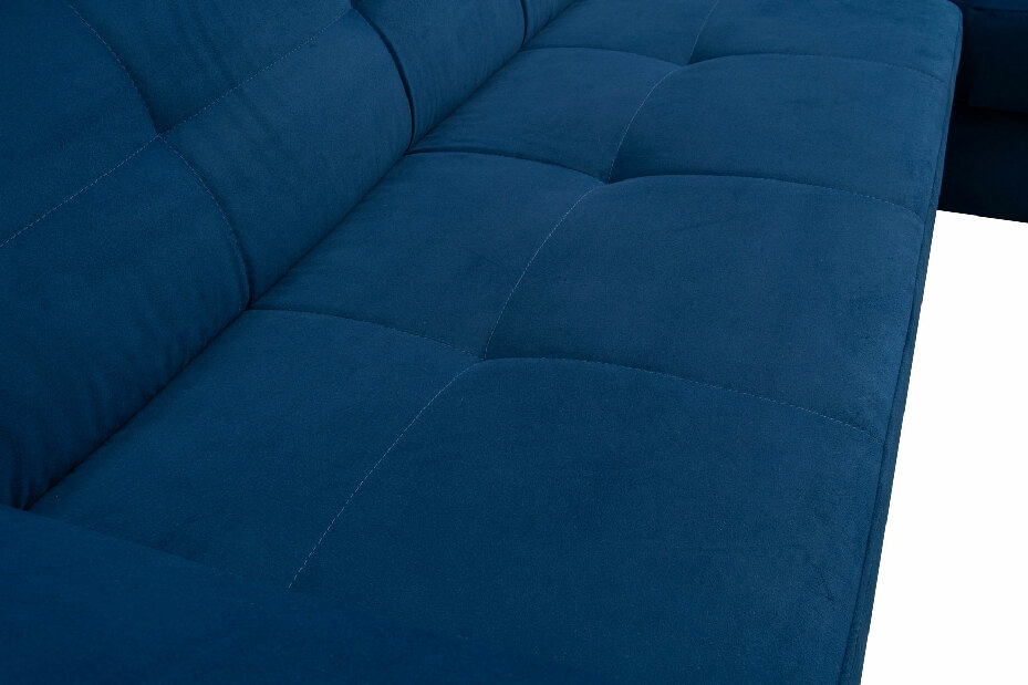 Rohová sedačka Nicholle (tmavě modrá) (P)