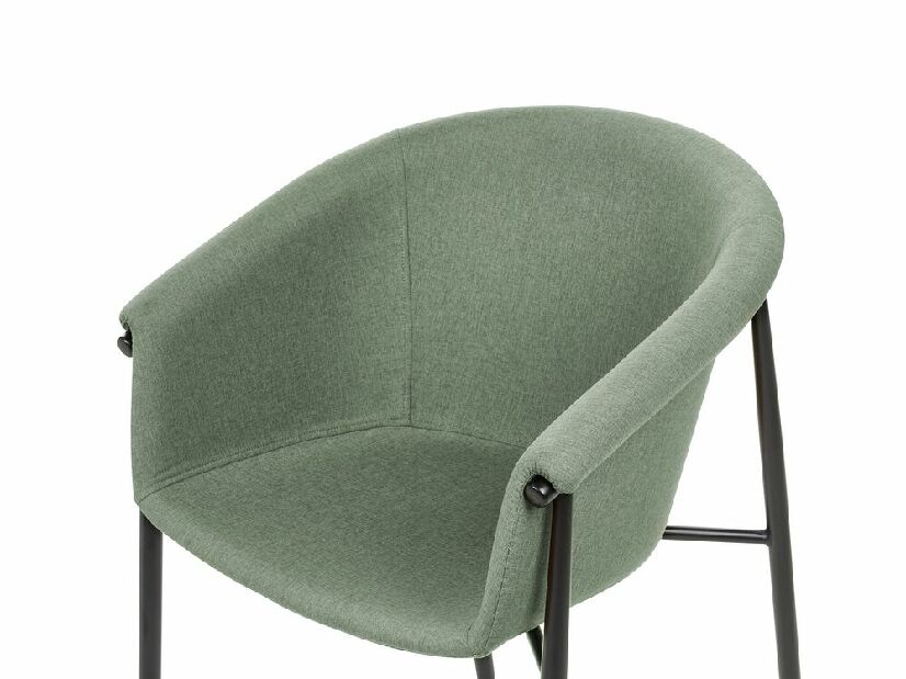 Set 2 ks jídelních židlí Anja (zelená)