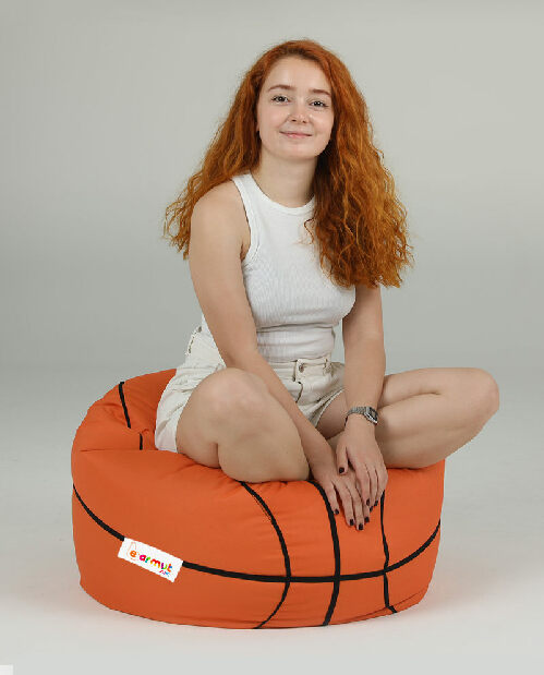 Sedací pytel Basket (Oranžová)