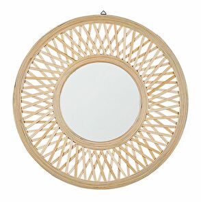 Nástěnné zrcadlo Bertil (světlé dřevo)