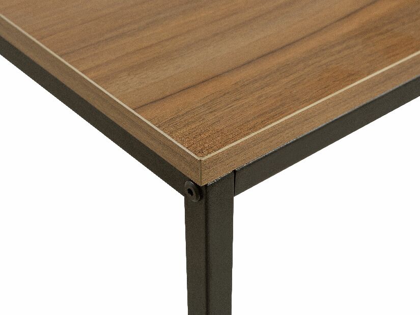 Konzolový stolek Tulcea (tmavé dřevo)