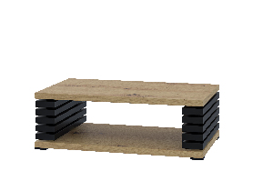 Konferenční stolek Palga 2 (artisan + černá)