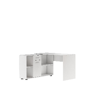 PC stolek Elisano (bílá) *výprodej