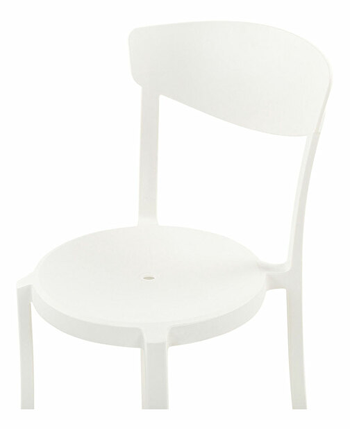 Set 4 ks. jídelních židlí Valerie (bílá)