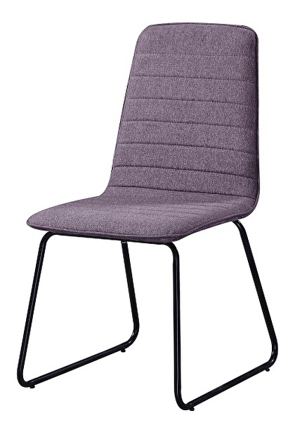 Jídelní židle Danuta (fialová + černá)