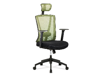 Kancelářská židle Herbo-H110-GRN (černá + zelená)