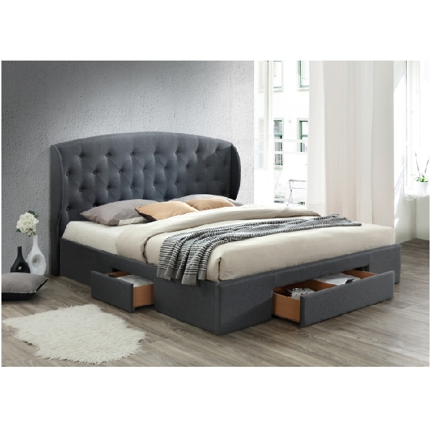 Manželská postel 180 cm Orella (s roštem)