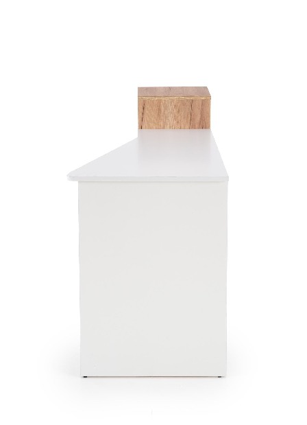 PC stolek Canor (dub zlatý + bílá) *výprodej