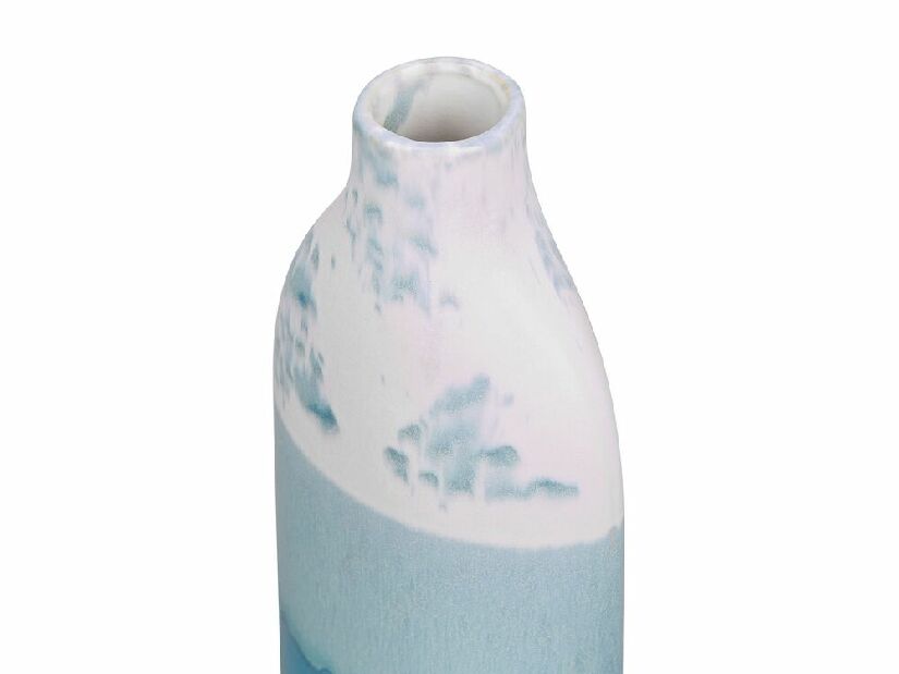 Váza 30 cm Clein (modrá + bílá)