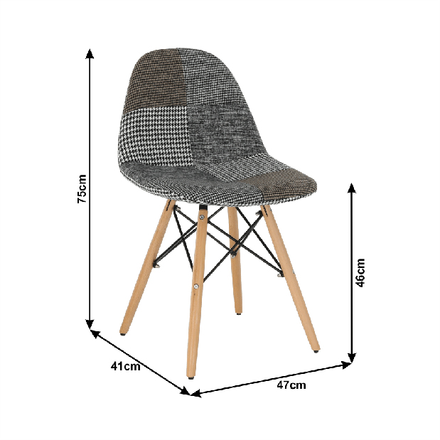 Jídelní židle Perdan Typ 9
