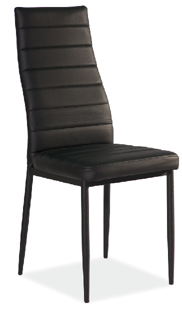 Jídelní židle Hassiec (černá)
