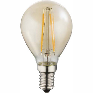 LED žárovka Led bulb 10589 (nikl + jantar)