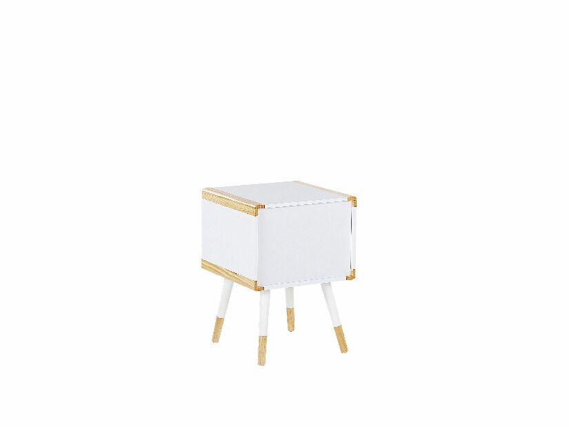 Noční stolek BALAGO (bílá)