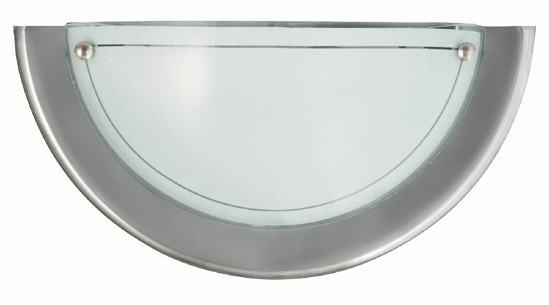 Nástěnné svítidlo Ufo 5173 (chromová + opálové sklo)