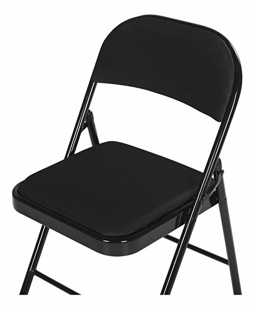 Set 4 ks. jídelních židlí SARPO (černá)