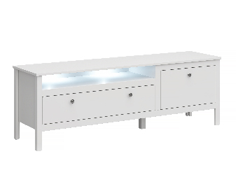 TV stolek/skříňka Olna (bílá)