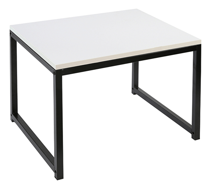 Set 2 ks. konferenčních stolků Kastty (bílá + černá) *výprodej