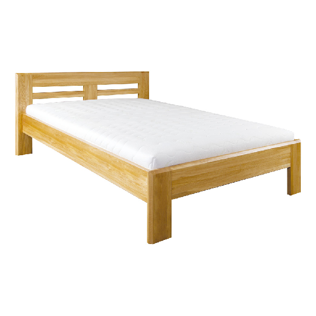 Jednolůžková postel 120 cm LK 211 (dub) (masiv)