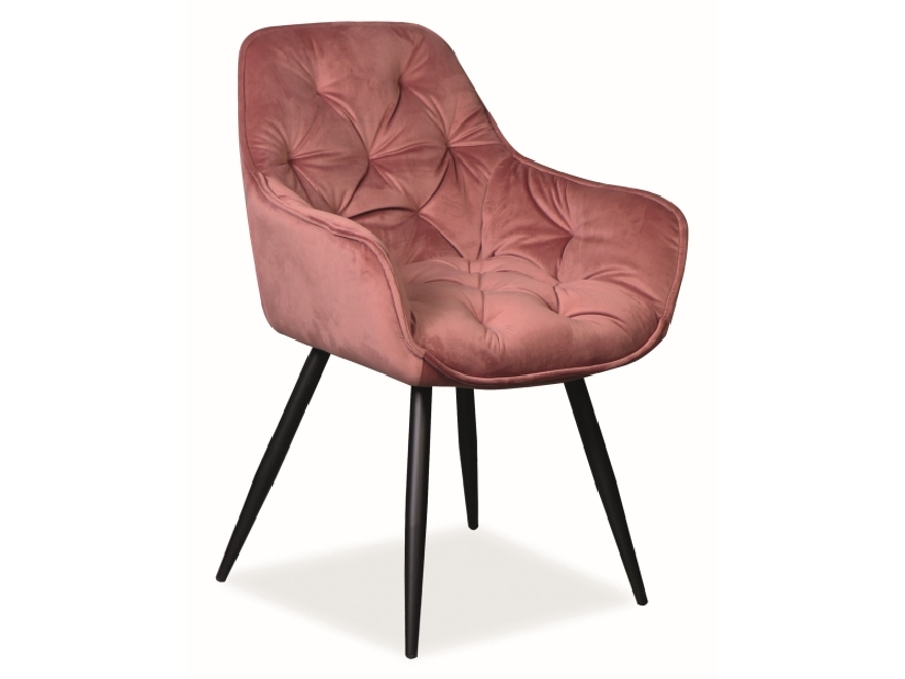 Jídelní židle Trix B (růžová) *výprodej
