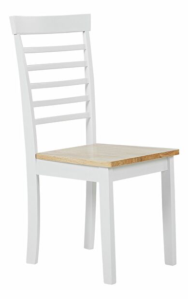 Set 2 ks. jídelních židlí BARRY (bílá)