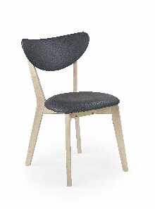 Jídelní židle Polo (white washed wood + šedá)