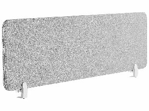 Přepážka na pracovní stůl 180x40 cm Whitley (světle šedá)