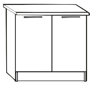 Spodní kuchyňská skříňka Ita D-80
