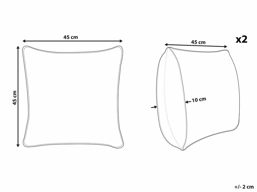 Ozdobný polštář ⌀ 28 cm Munchi (hnědá)