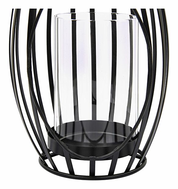Dekorativní lampa LOMAK (černá)