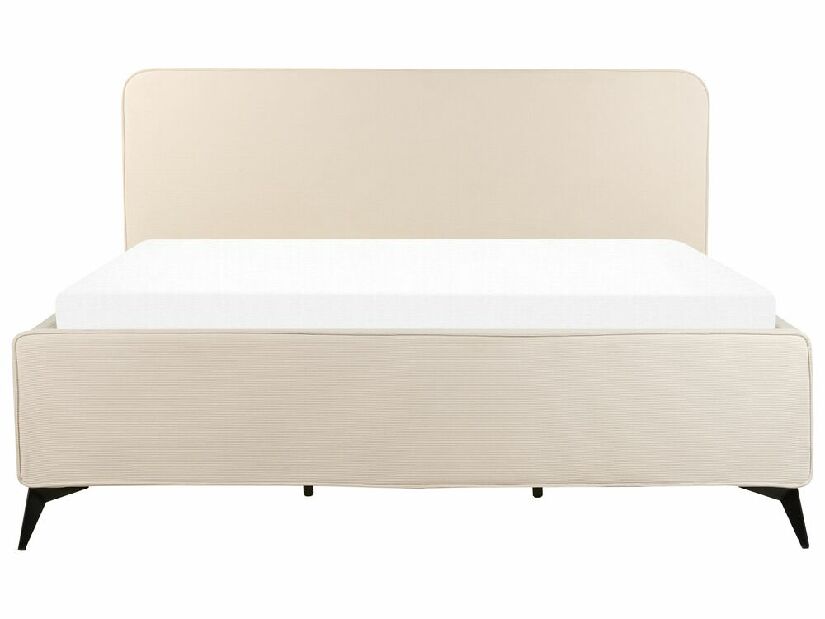 Manželská postel 180 cm Vardel (béžová) (s roštem)