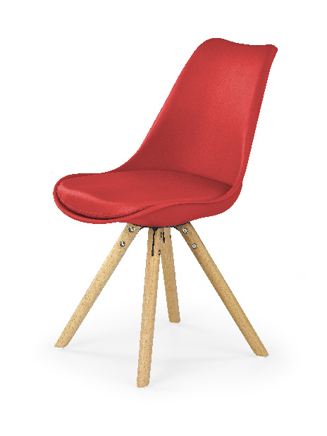 Jídelní židle K201 (červená) *výprodej