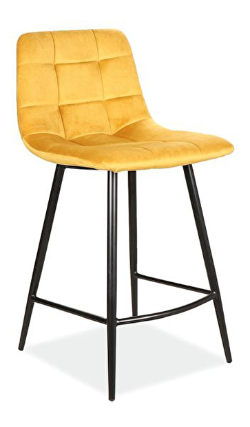 Barová židle Marlana (žlutá)