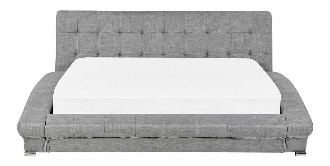 Manželská postel 180 cm LILLY (s roštem) (šedá)