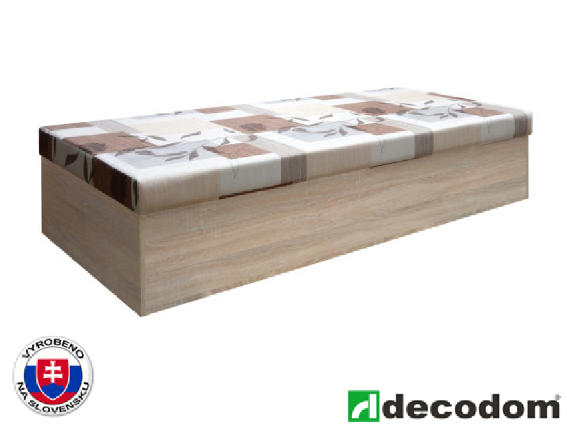 Jednolůžková postel (válenda) 85 cm Decodom Oli Bardolino + R4A (s matrací) *bazar