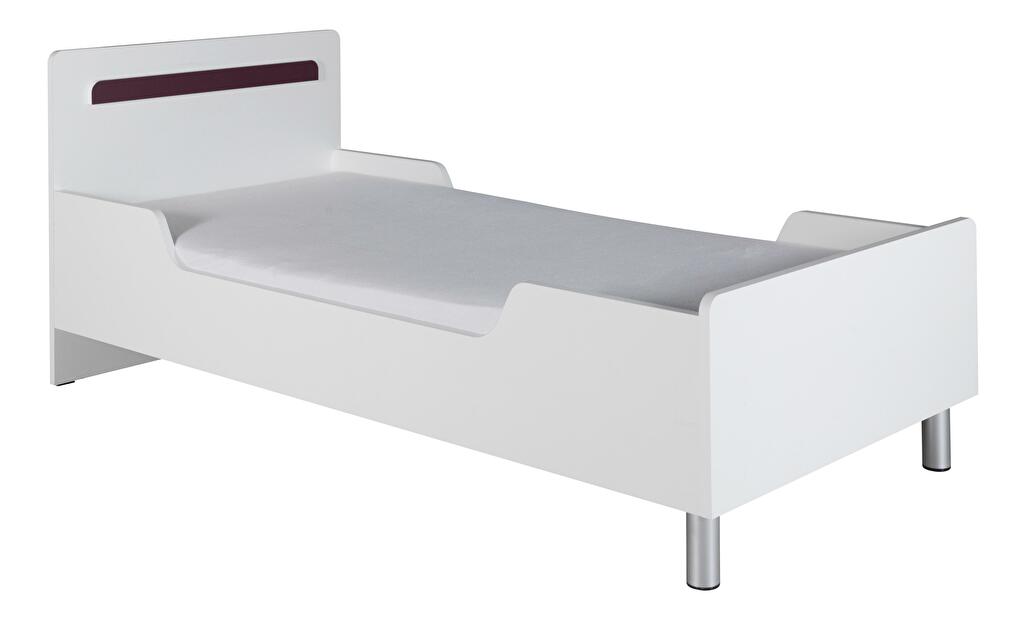 Jednolůžková postel 90 cm Nelson N12 (s matrací a roštem)