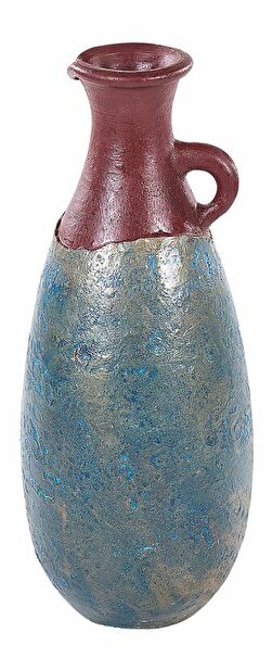  Váza 50 cm Veollia (modrá + hnědá)