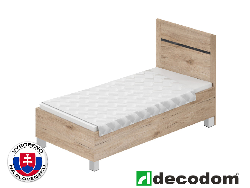 Jednolůžková postel 90 cm Decodom Medasto P90