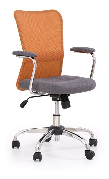 Kancelářská židle Andy pomerančová