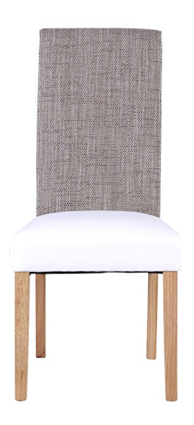 Jídelní židle Aradi (bílá + melír)
