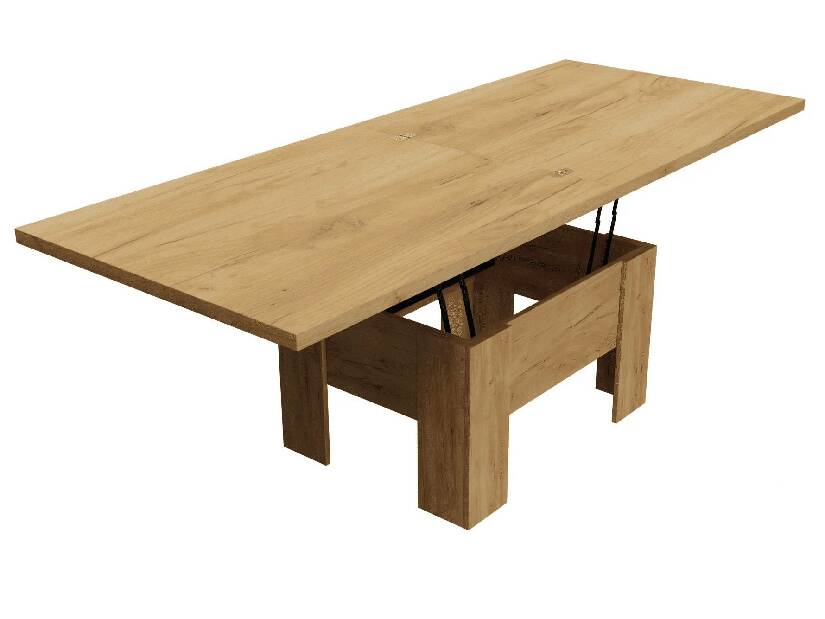  Konferenční stolek Erno (craft zlatý)
