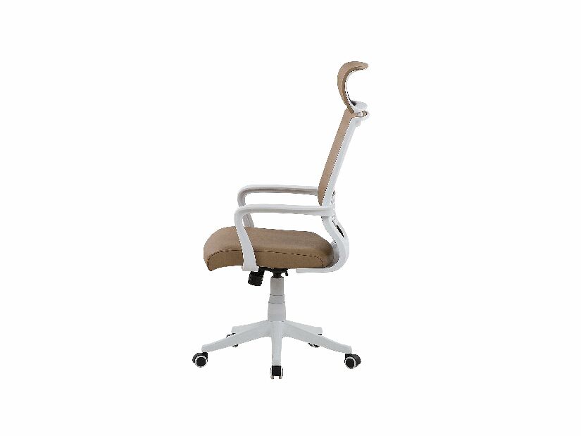 Kancelářská židle LORD (polyester) (hnědá)