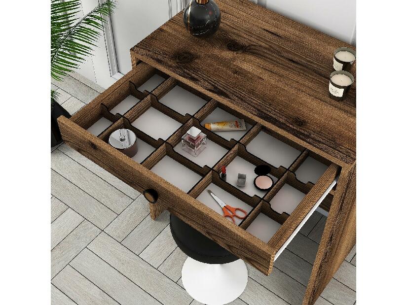 Toaletní stolek Logan (ořechové dřevo)